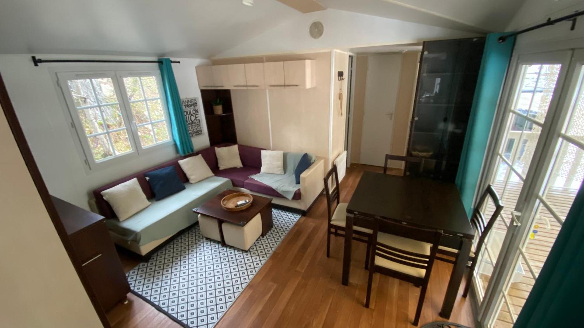 Mobilhome Comfort A La Montagne Saint-Auban  Екстериор снимка